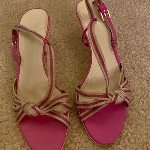 Authentic Gucci kitten heel sandals